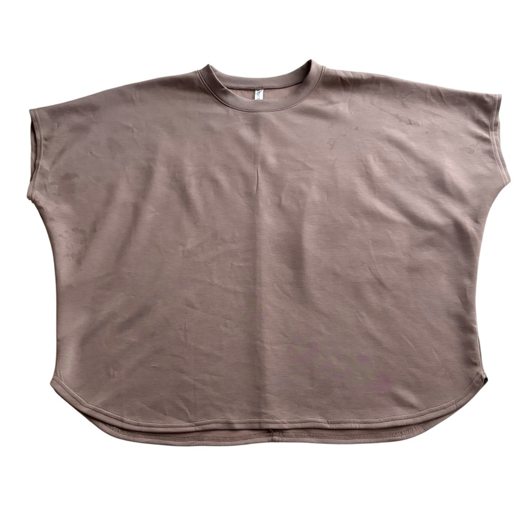 Dear Scarlett Short Sleeve Light Brown Tee